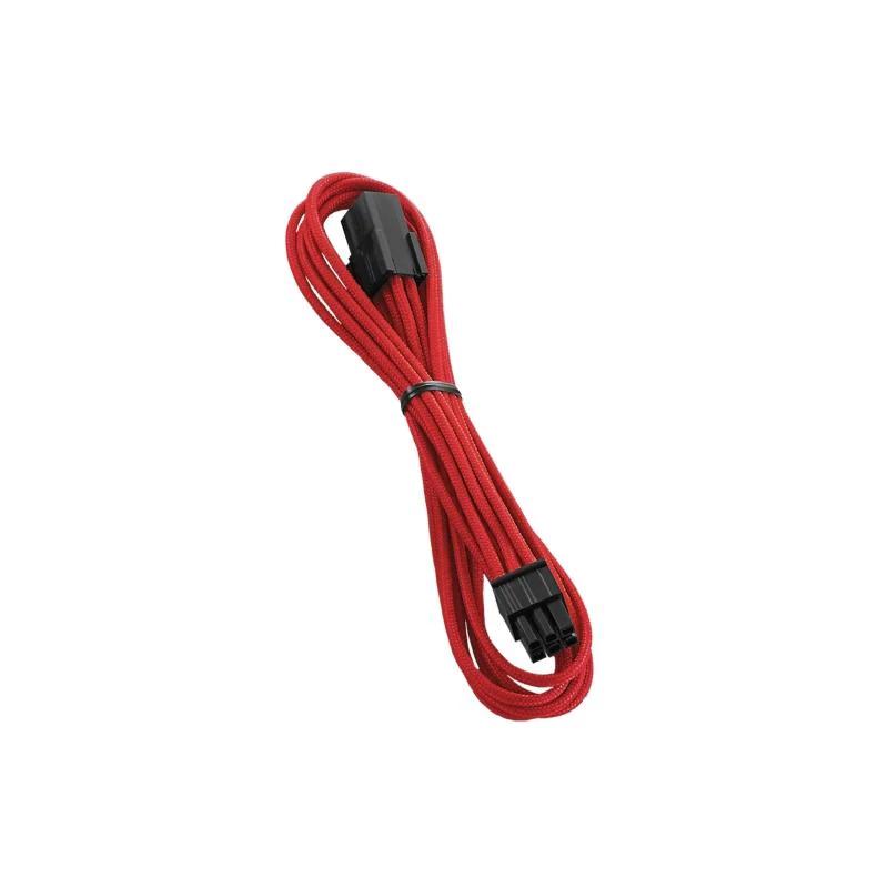 CableMod - ModFlex 6 Pin PCI-E Sleeved Cable Extensions - Red - كابل